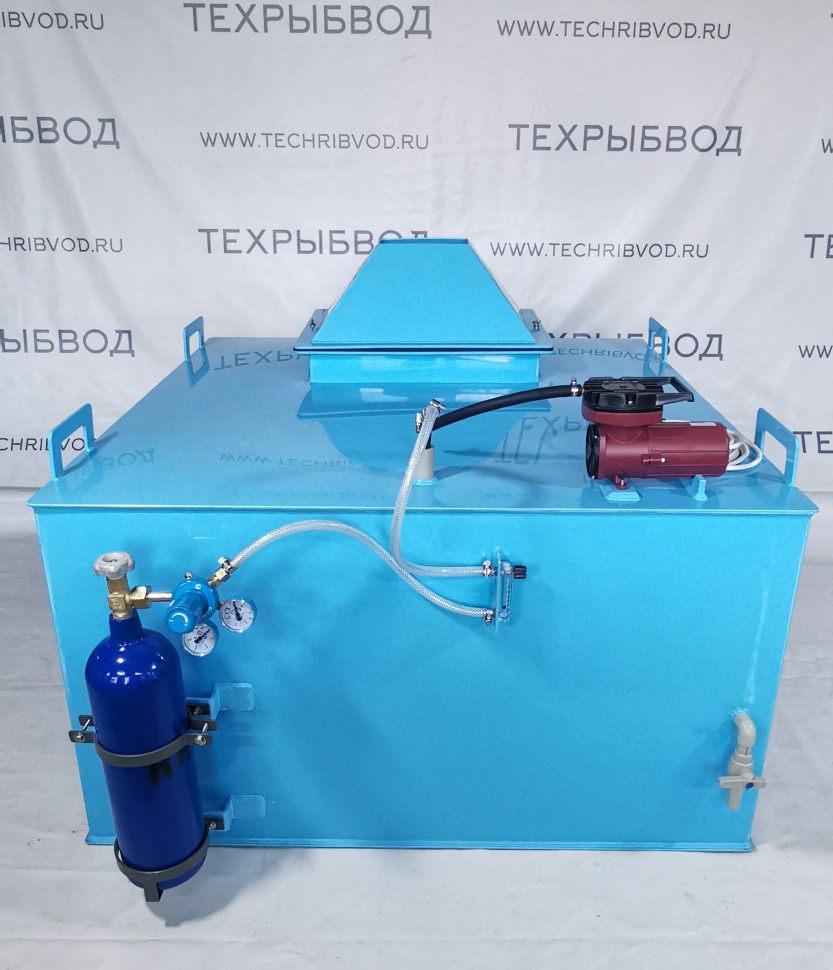 Живорыбная емкость 1200 л утепленная