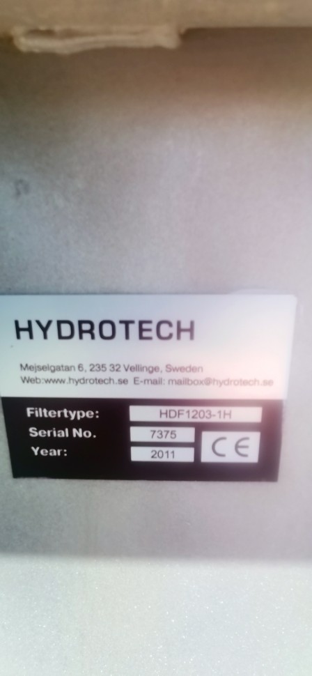 Механический барабанный фильтр Hydrotech HDF1203-1H