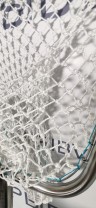 Сачок для рыбы — прочный, из нержавеющей стали с нейлоновой дели